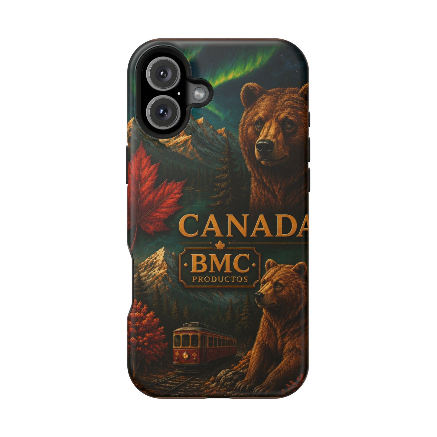 "Funda Magnética Reforzada Magnética Reforzada Canadá: Naturaleza Majestuosa y Espíritu Libre 🍁🏞️🦌"