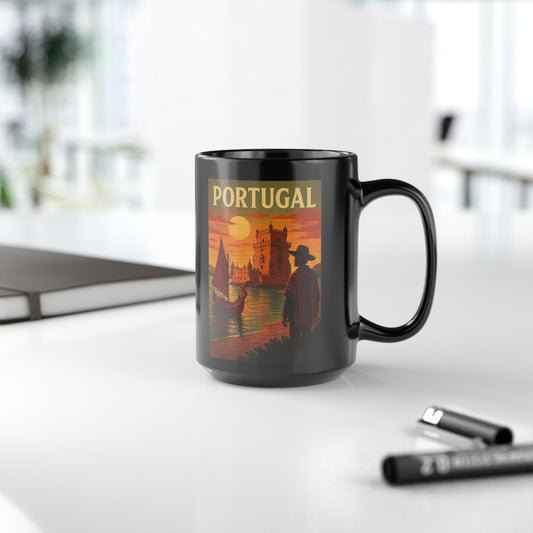 "Taza Portugal: Encanto Atlántico, Fados y Azulejos 🌊🎶🧿"