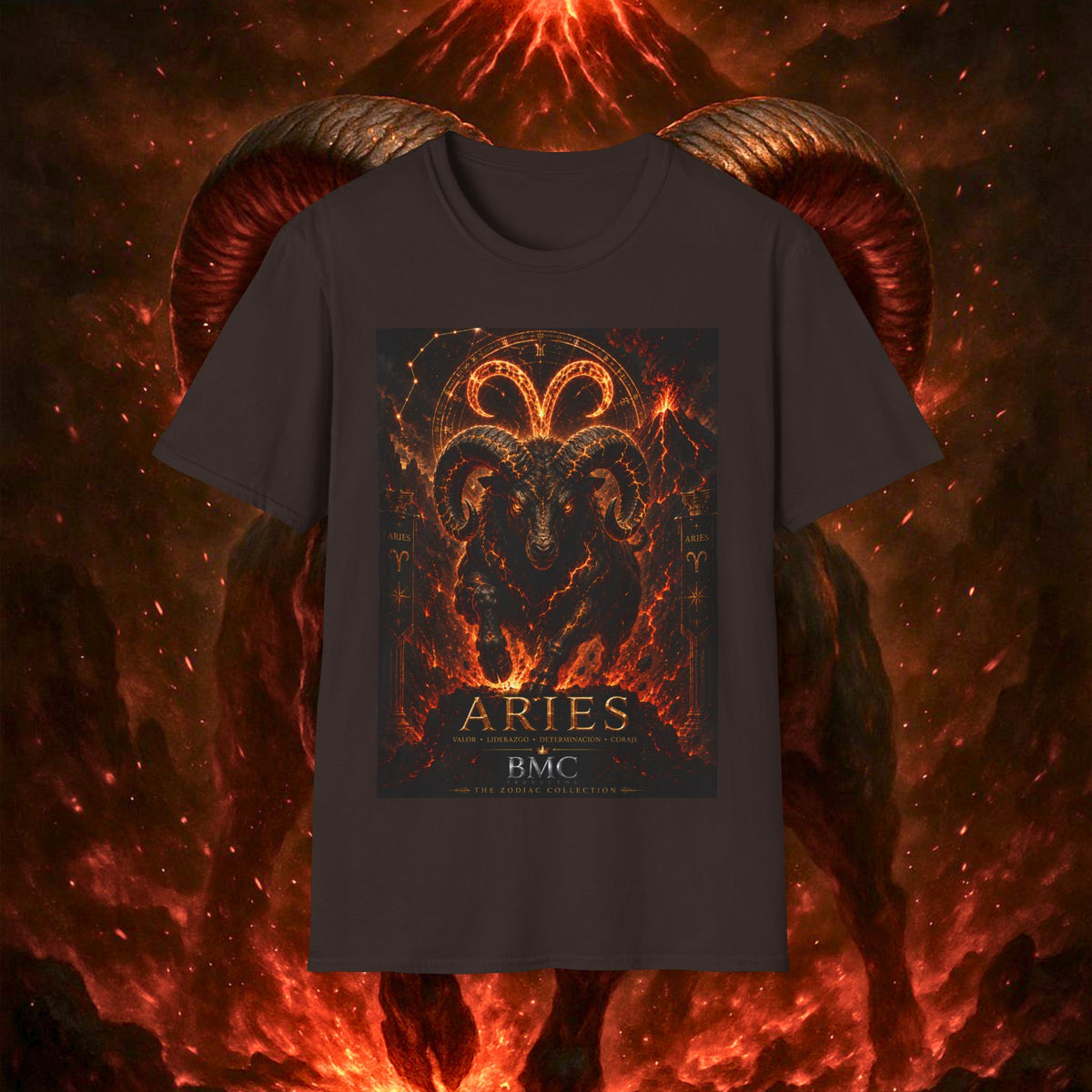 "Camiseta ♈ Aries — Espíritu de fuego"