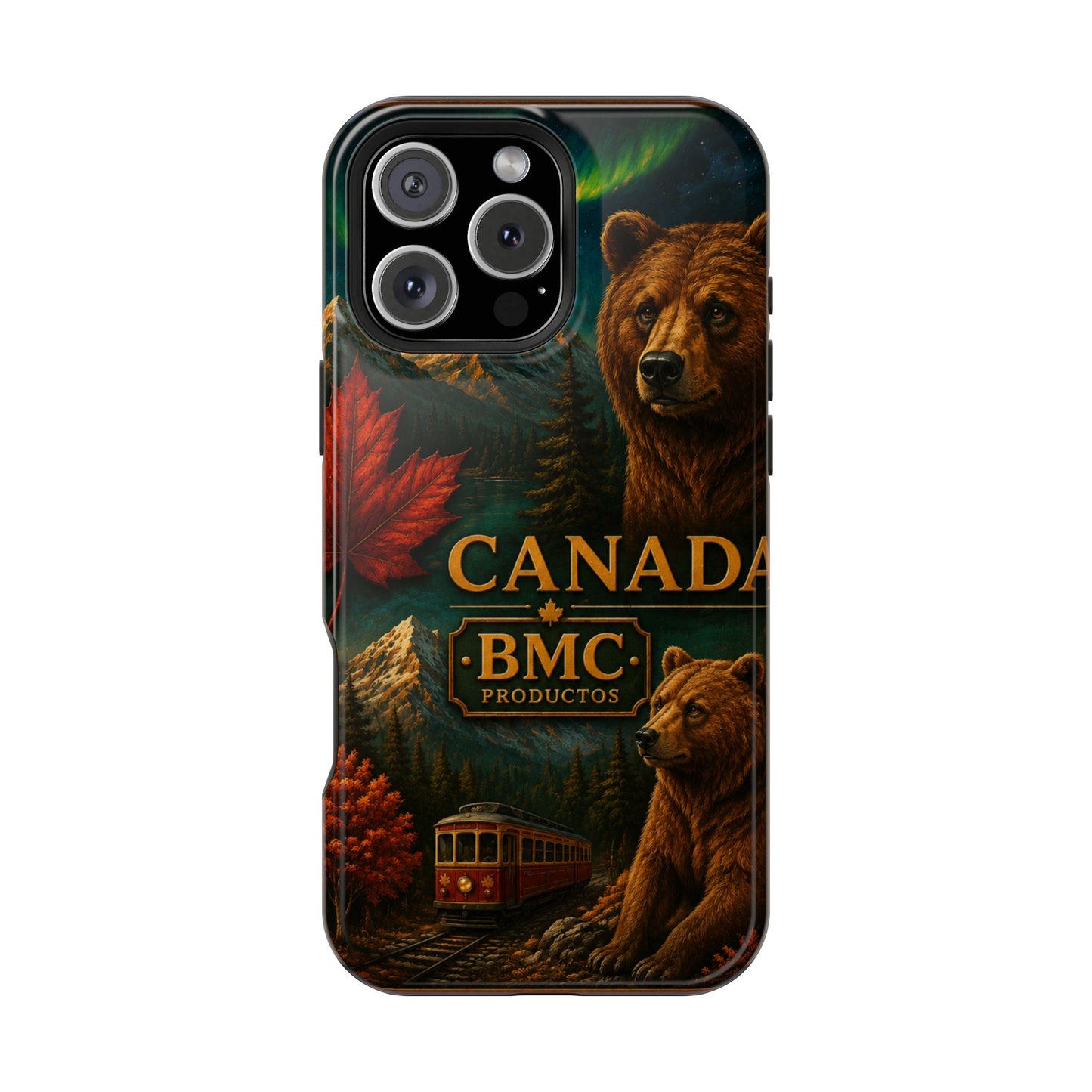 "Funda Magnética Reforzada Magnética Reforzada Canadá: Naturaleza Majestuosa y Espíritu Libre 🍁🏞️🦌"