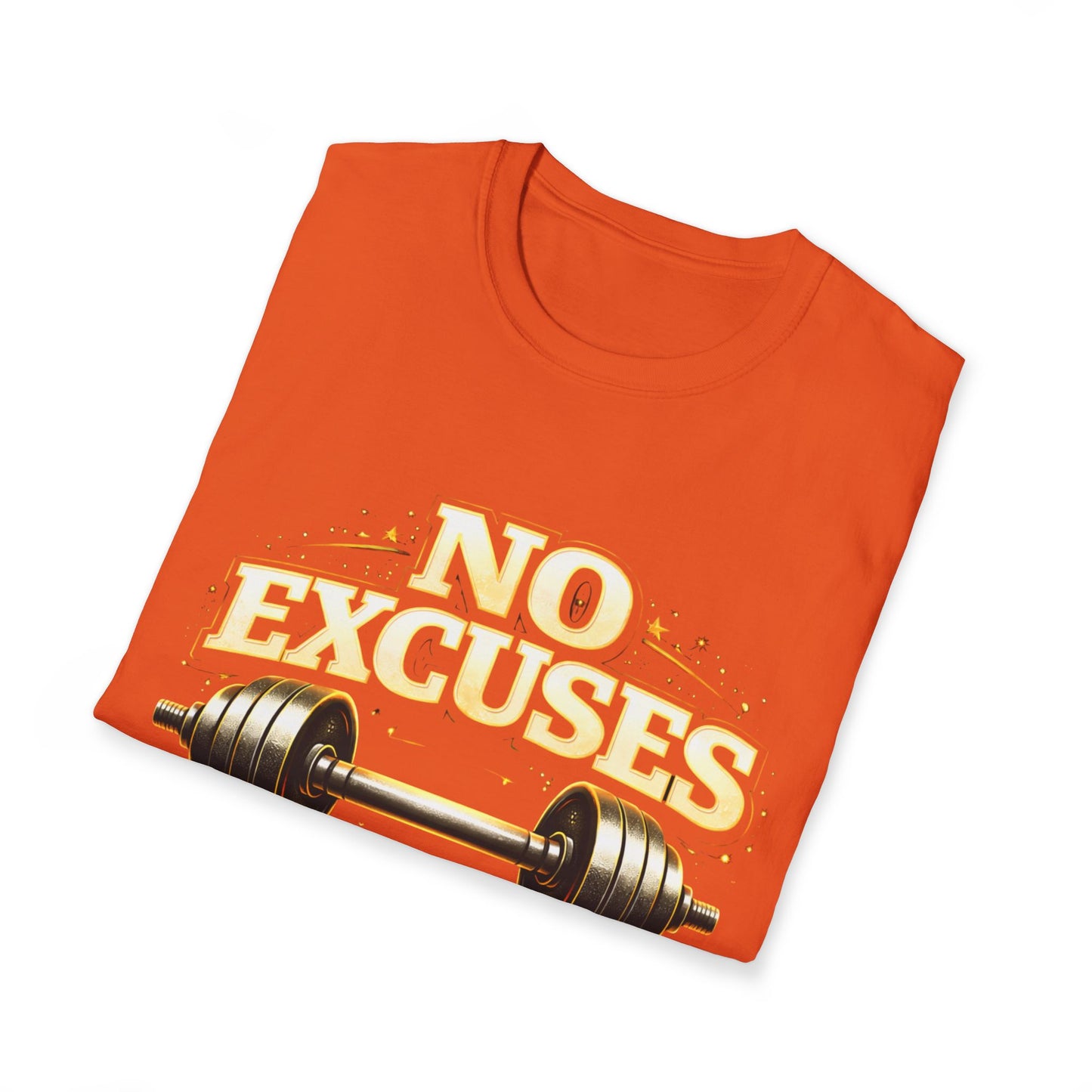 "Camiseta No excuses 💪"