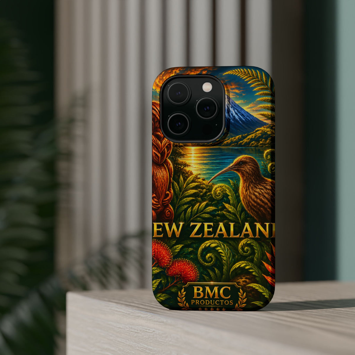"New Zealand Reinforced Magnetic Case🏞️ – A paradise of nature and adventure"