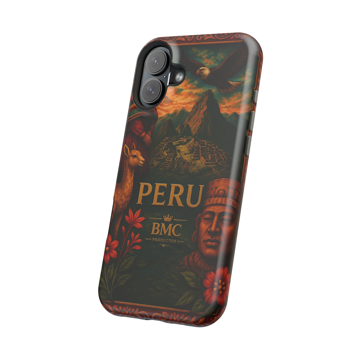 "Peru: Mysticism, History, and Eternal Wonders Reinforced Magnetic Case 🏔️🦙🛕"