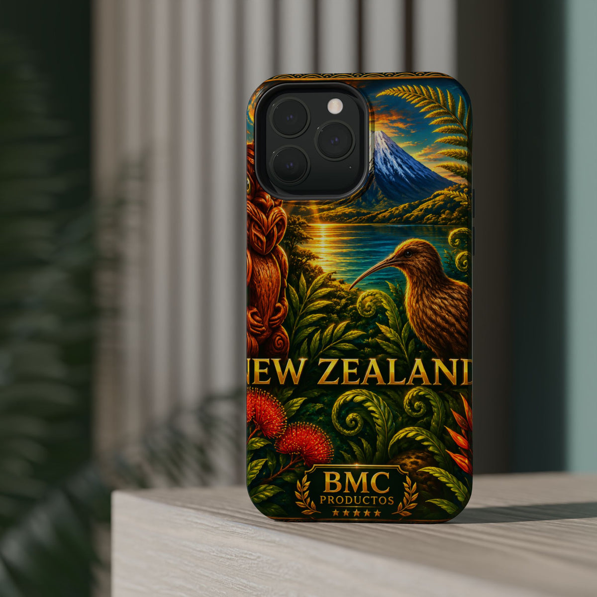 "New Zealand Reinforced Magnetic Case🏞️ – A paradise of nature and adventure"