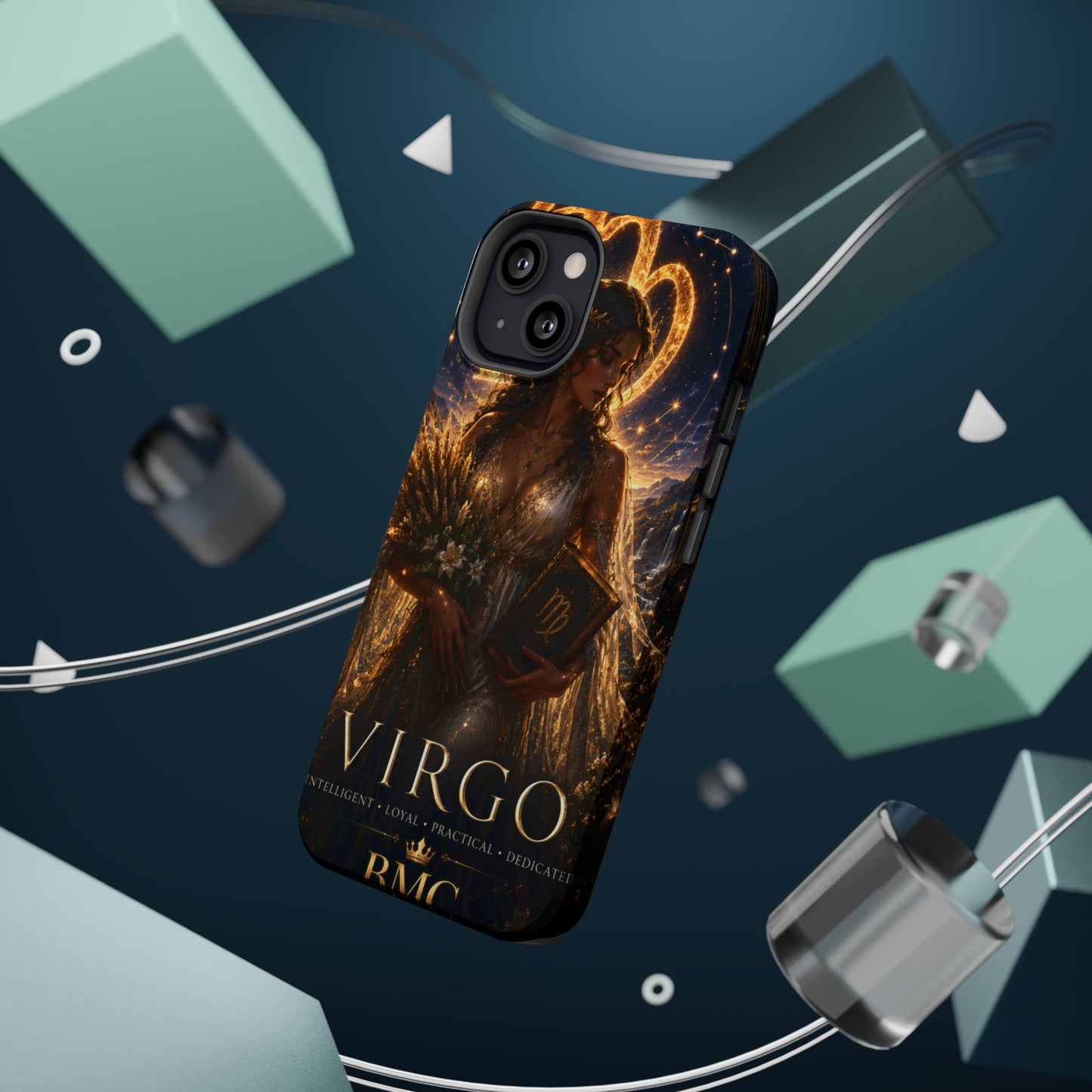 "Funda Magnética Reforzada ♍ Virgo-La Guardiana del Conocimiento"
