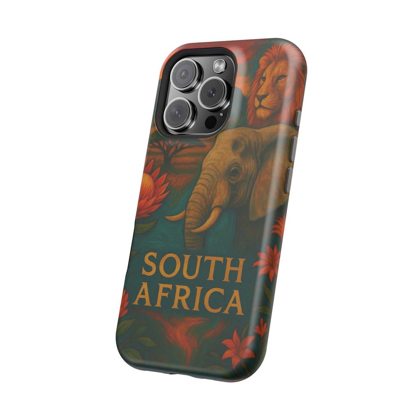 "Funda Magnética Reforzada Magnética Reforzada Sudáfrica 🌍 – Un mundo de aventuras y diversidad"