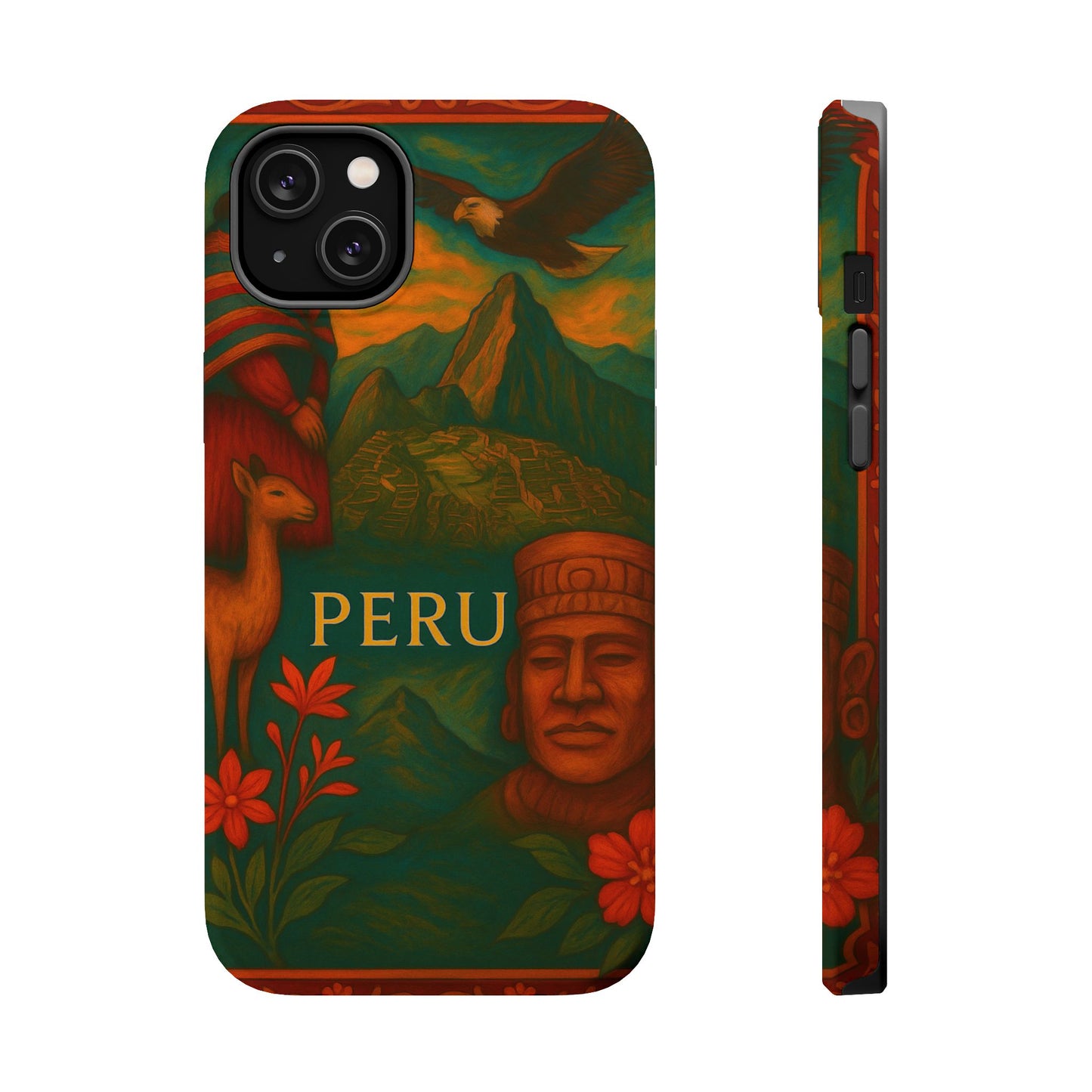 "Funda Magnética Reforzada Perú: Misticismo, Historia y Maravillas Eternas 🏔️🦙🛕"
