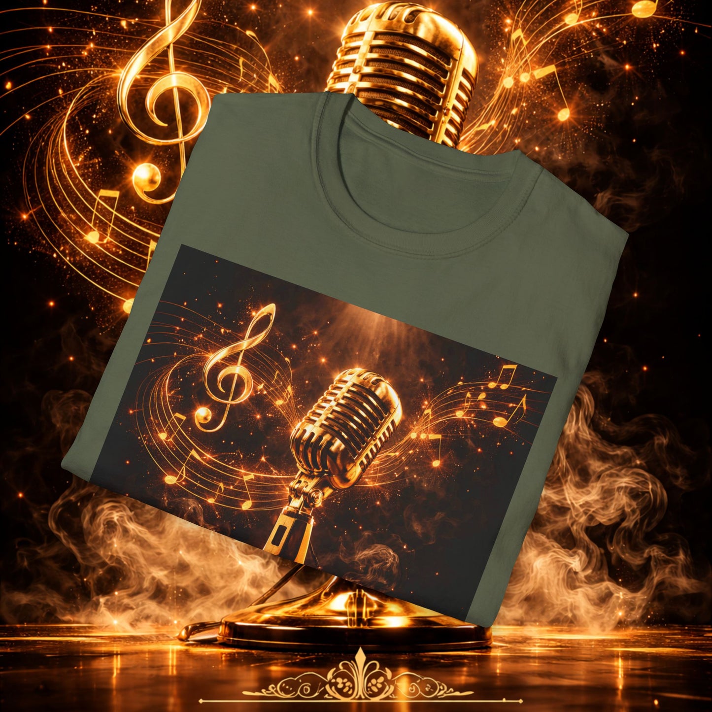 "Camiseta voz 🎤🔥Dilo con fuego. Cántalo con alma.” 🔥🎤