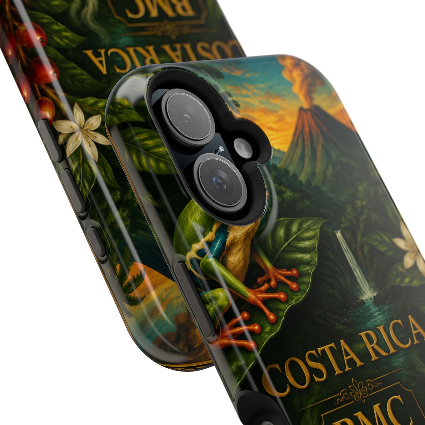 "Funda Magnética Reforzada Magnética Reforzada Costa Rica: Pura Vida entre Volcanes y Selvas 🌋🌴🦜"