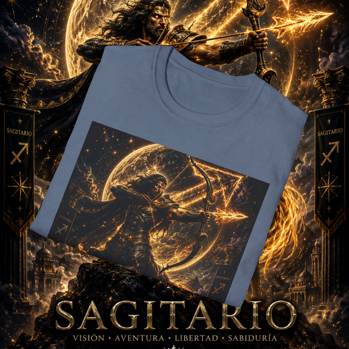 "Camiseta Sagitario – El Cazador del Horizonte"