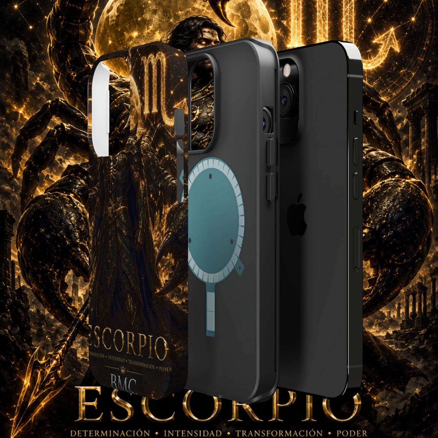 "Funda Magnética Reforzada ESCORPIO – El Vigilante de las Sombras"