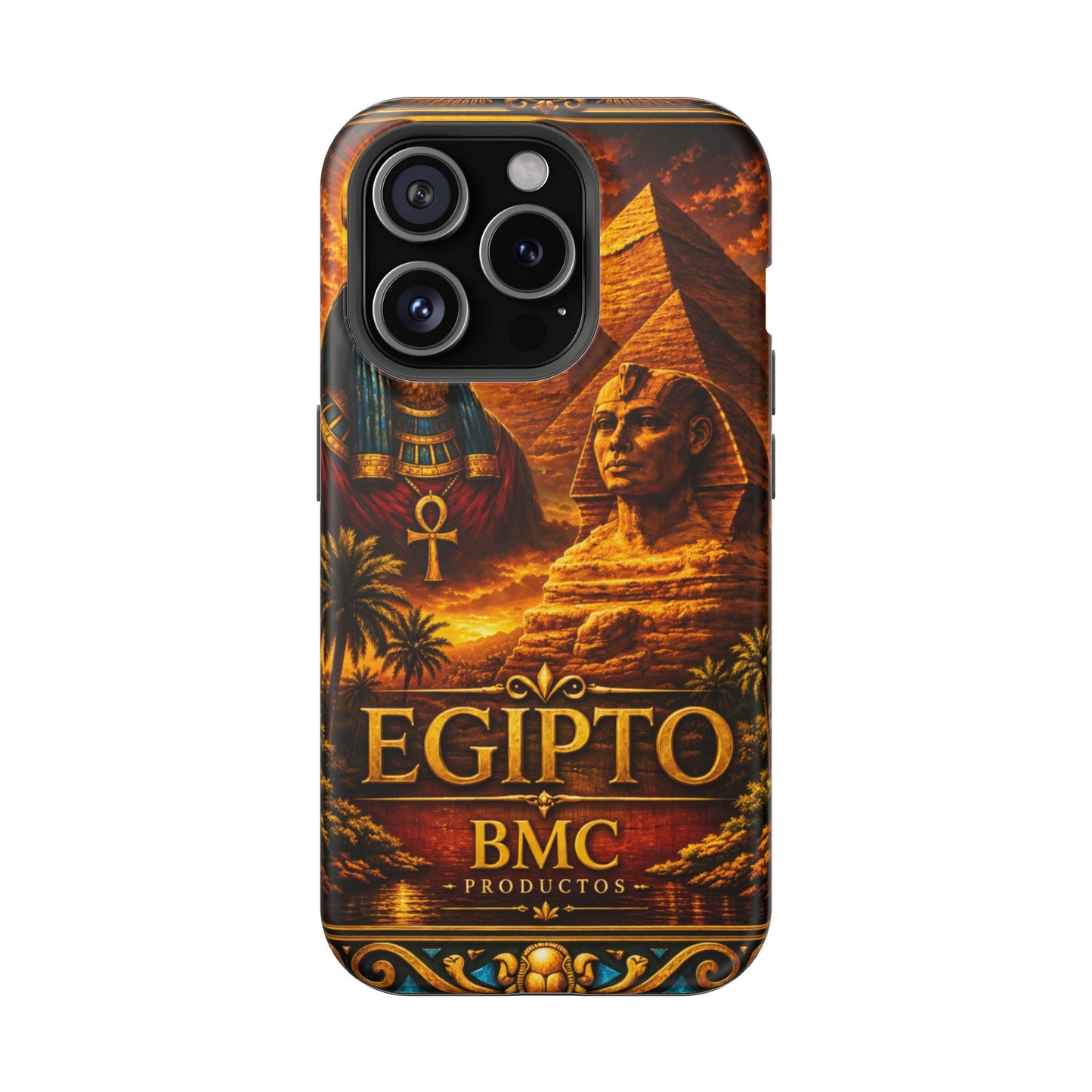 "Funda Magnética Reforzada Egipto Misterio Dorado del Nilo 🏺🌅🐫