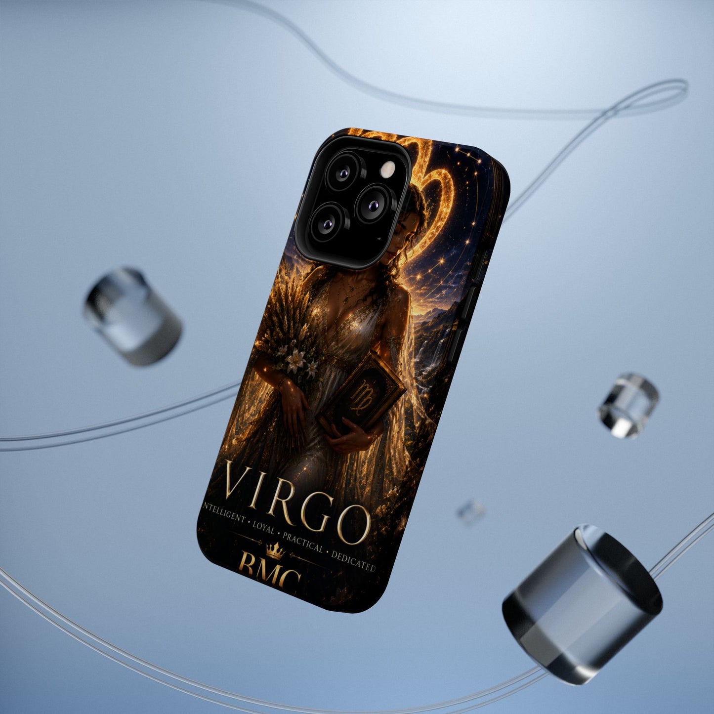 "Funda Magnética Reforzada ♍ Virgo-La Guardiana del Conocimiento"