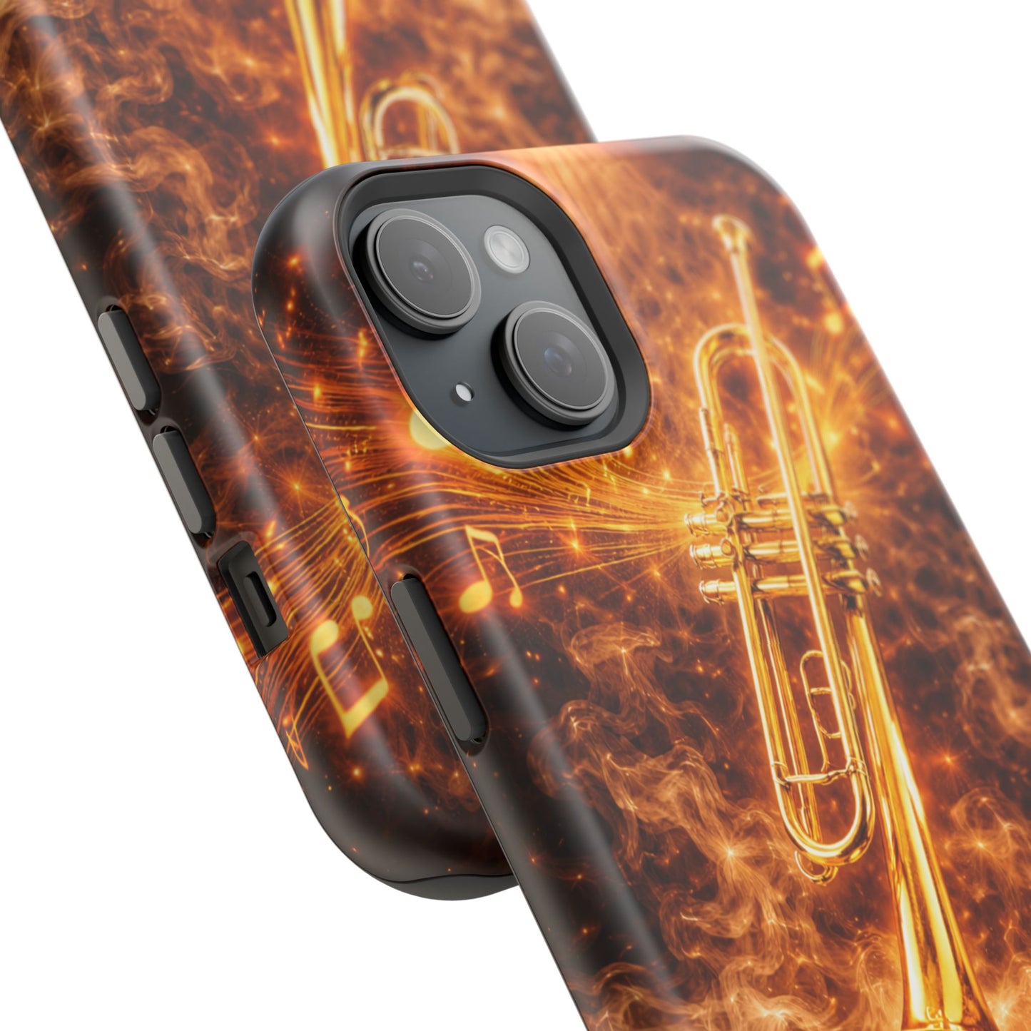 "Funda Magnética Reforzada Magnética Reforzada trompeta 🎺🔥Donde hay fuego, hay música.”