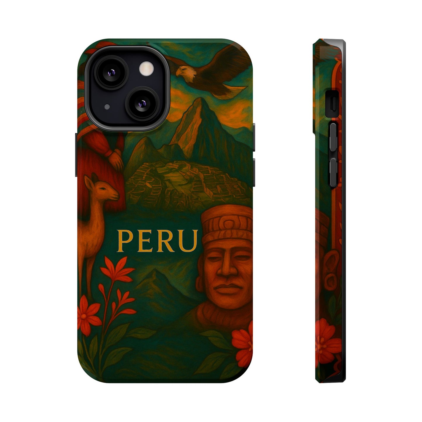 "Funda Magnética Reforzada Perú: Misticismo, Historia y Maravillas Eternas 🏔️🦙🛕"