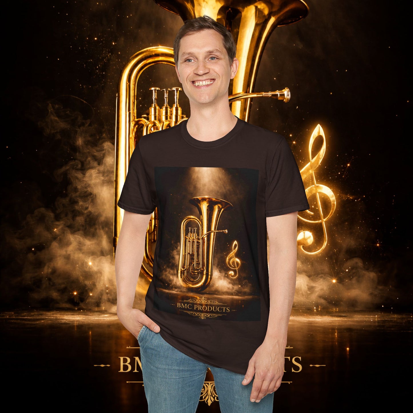 "Camiseta Tuba 🎺🔥 Cuando el alma suena, todo arde.”