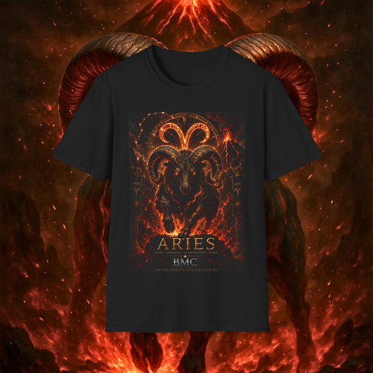 "Camiseta ♈ Aries — Espíritu de fuego"
