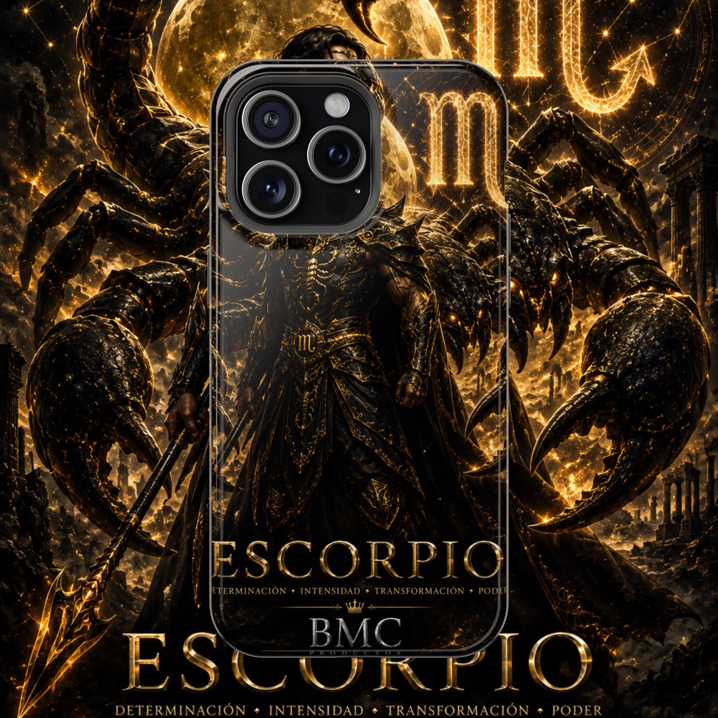 "Funda Magnética Reforzada ESCORPIO – El Vigilante de las Sombras"