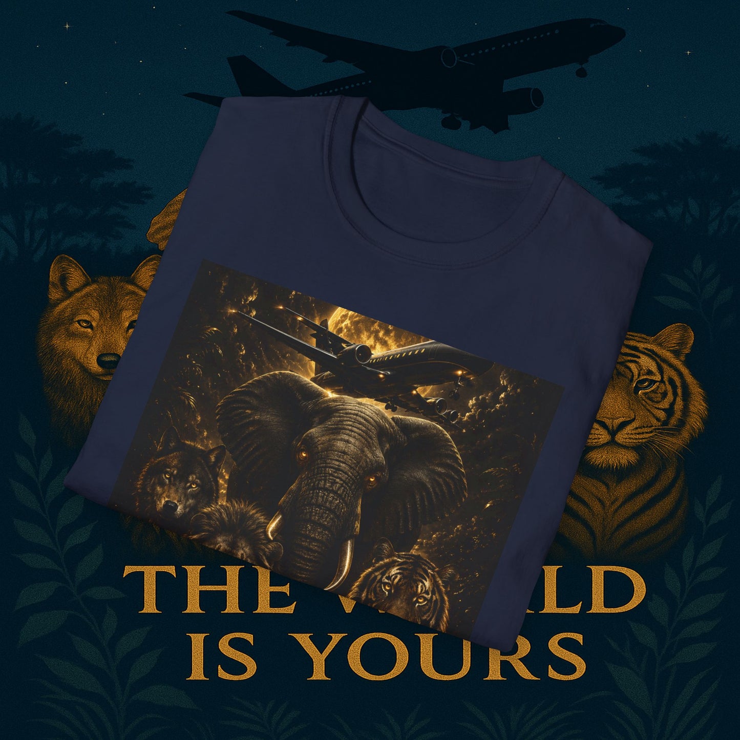 "Camiseta El mundo es tuyo"🌍✨