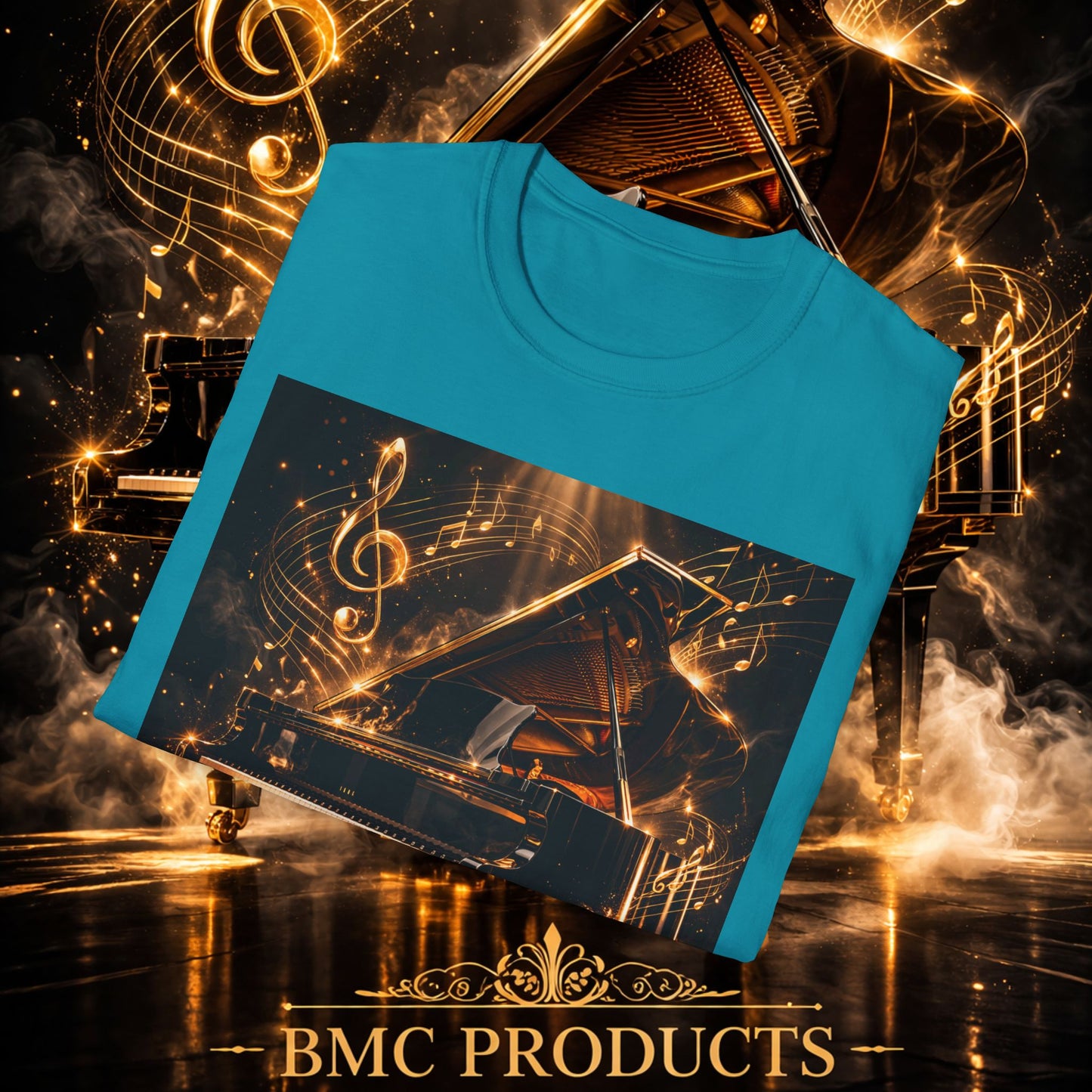 "Camiseta piano 🎹🔥Cuando las manos arden… el alma canta.” 🔥🎹