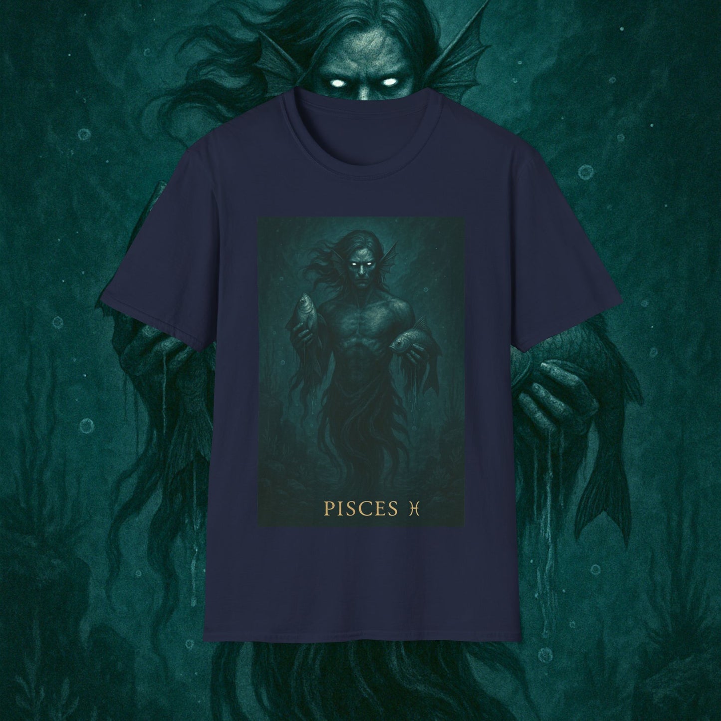 "Camiseta Piscis — El Guardián de las Profundidades"