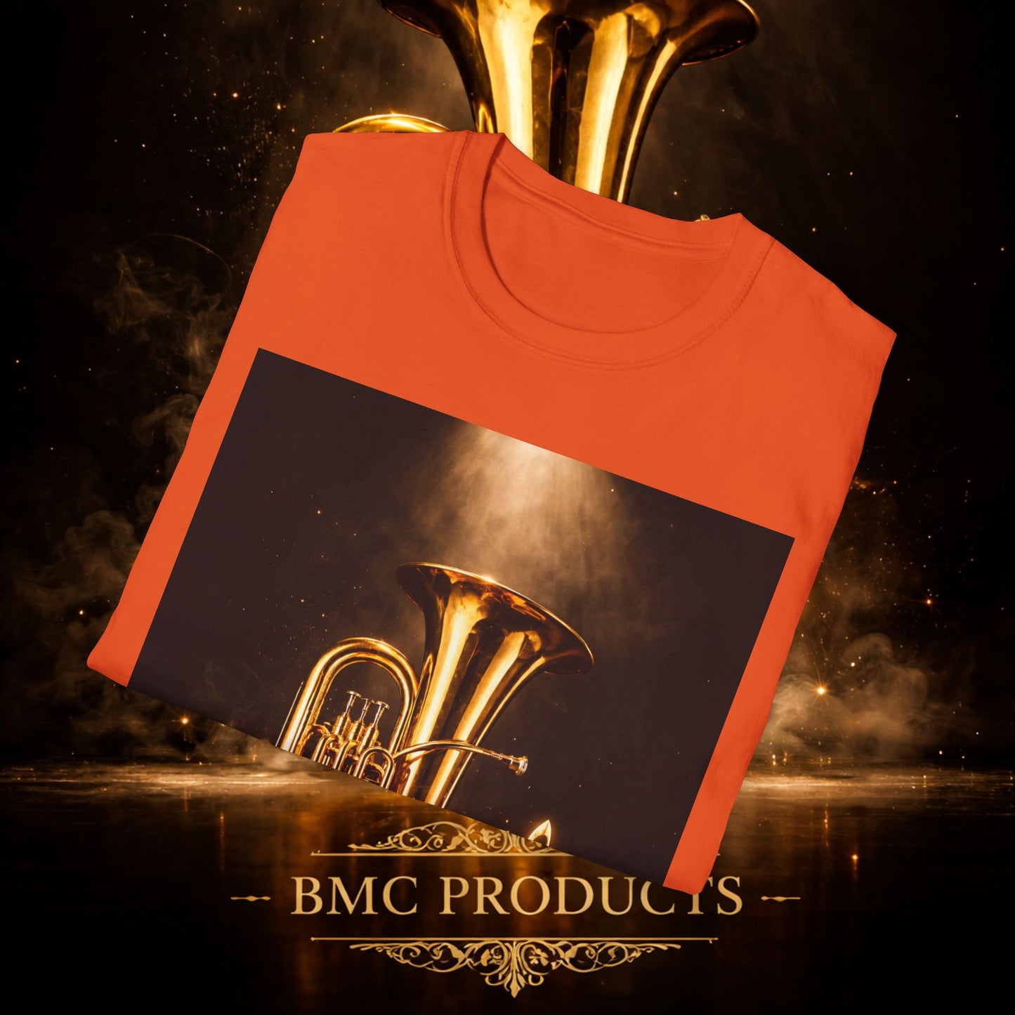"Camiseta Tuba 🎺🔥 Cuando el alma suena, todo arde.”