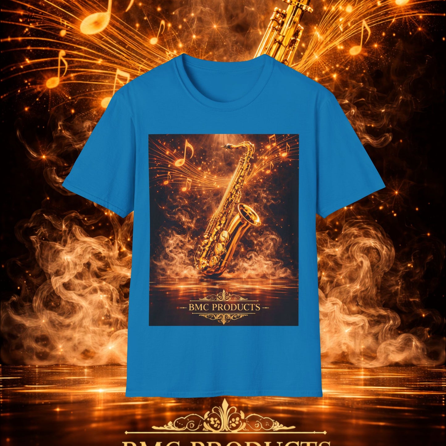 "Camiseta sax 🎷🔥 Haz que arda cada nota.” 🔥🎷
