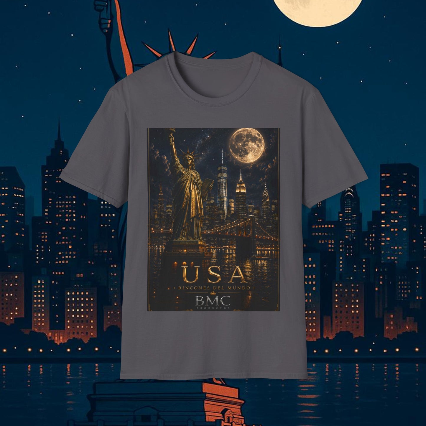 "Camiseta Estados Unidos: Sueños, Libertad y Grandes Horizontes 🗽🏜️🌆"