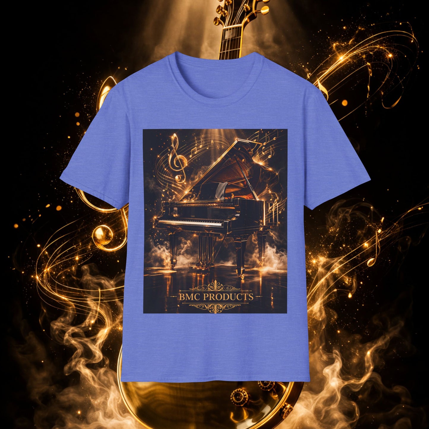 "Camiseta guitarra 🎸🔥Donde vibra una cuerda, nace una llamarada.” 🔥🎸