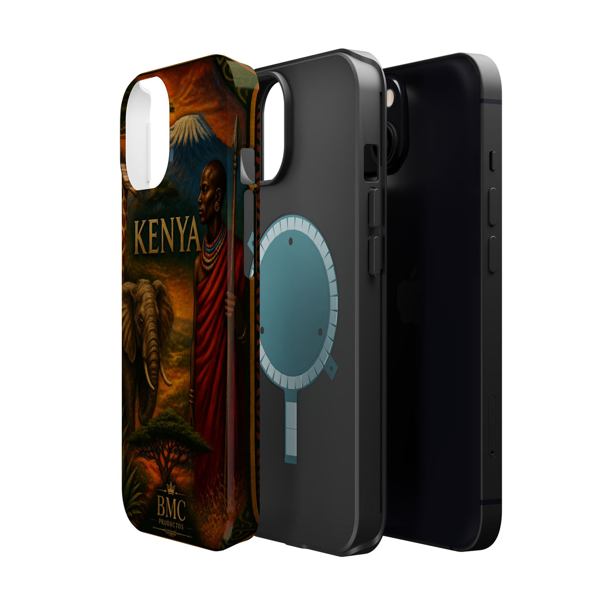 "Reinforced Magnetic Case Kenya: Wild Adventure and Land of Infinite Horizons 🦁🌄🏕️"