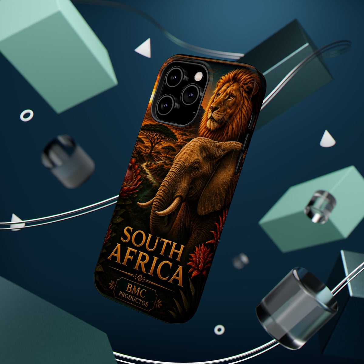 "Reinforced Magnetic Case South Africa 🌍 – A world of adventure and diversity"