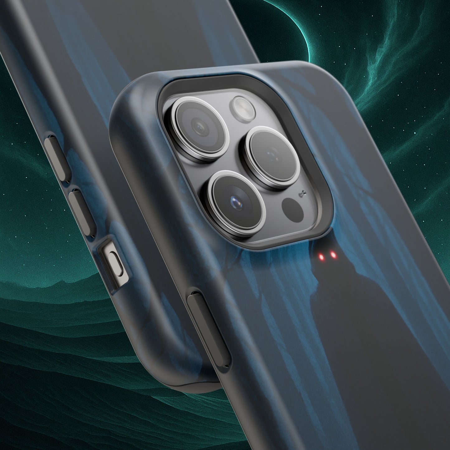 "Funda Magnética Reforzada🖤 El Vigía del Bosque Oscuro"