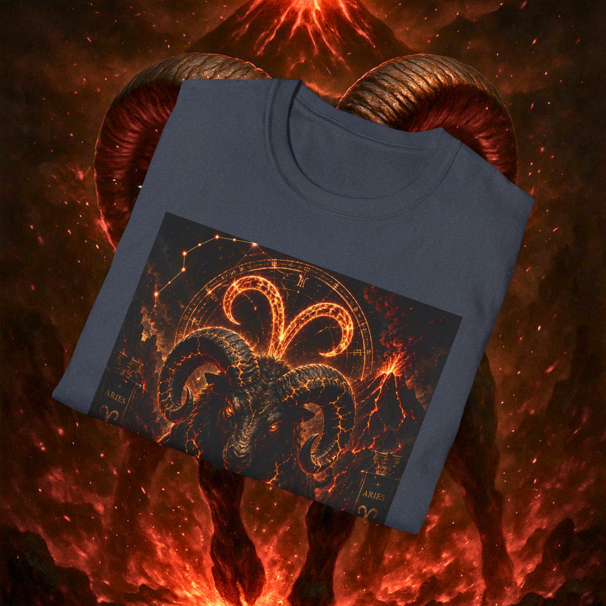 "Camiseta ♈ Aries — Espíritu de fuego"