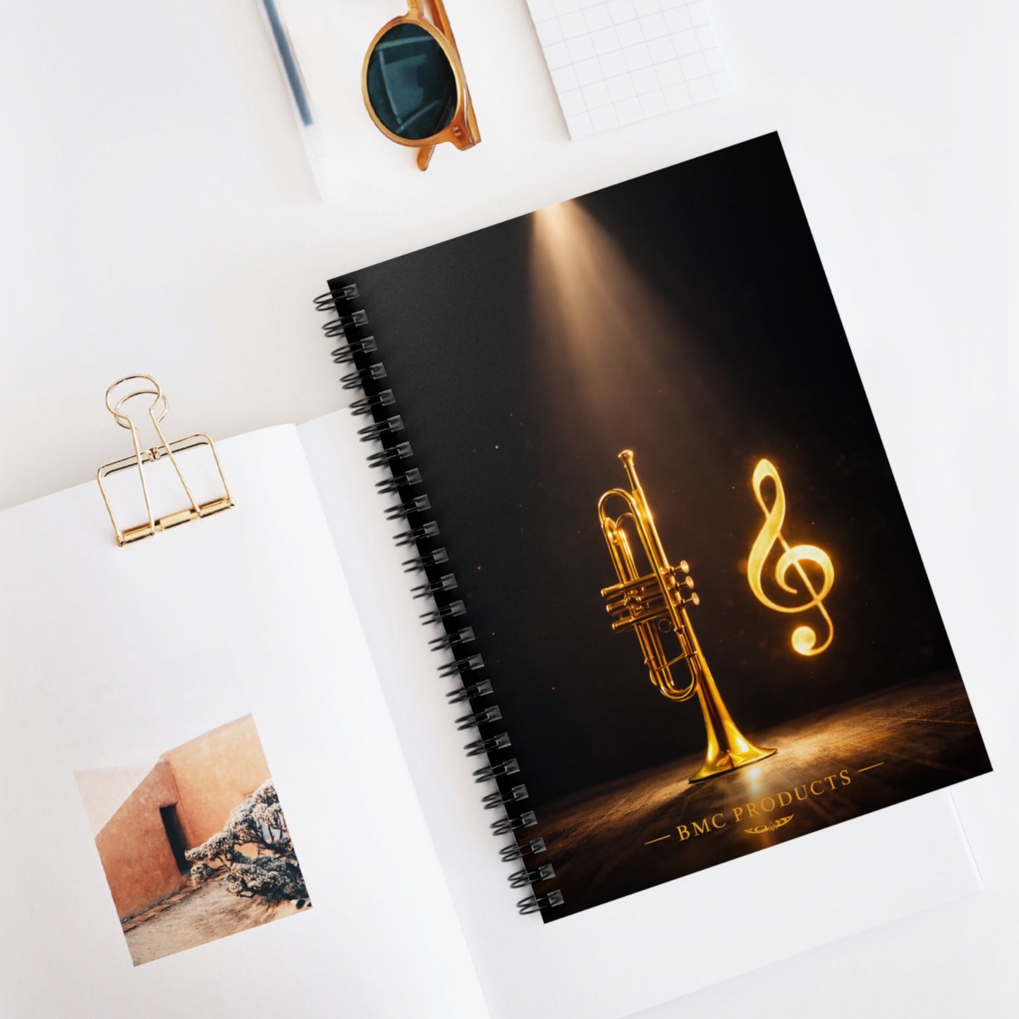 "libreta trompeta 🎺🔥Donde hay fuego, hay música.”