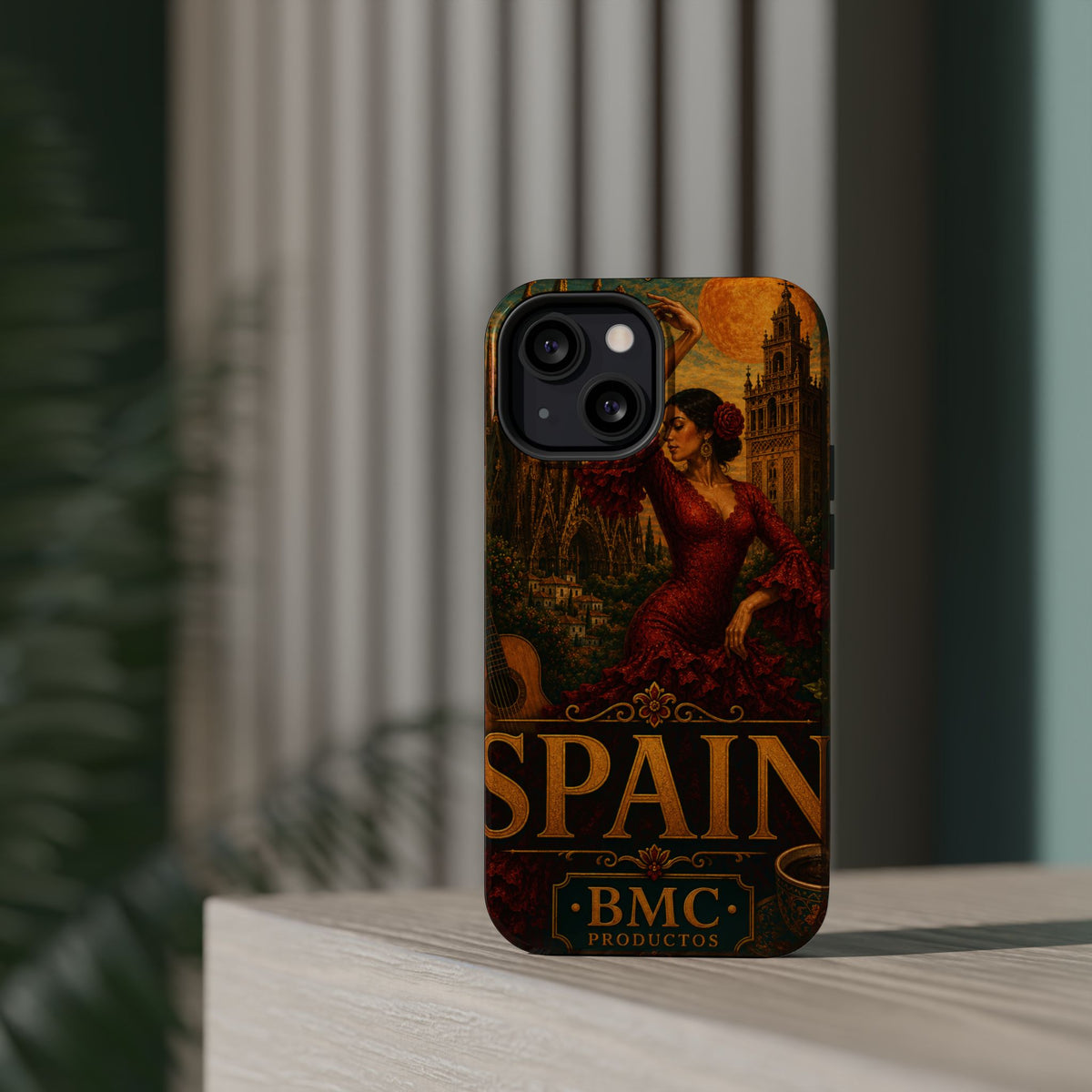 "Reinforced Magnetic Case Spain: Passion, Art, and Flavors That Make You Fall in Love 🎨💃🍷" 