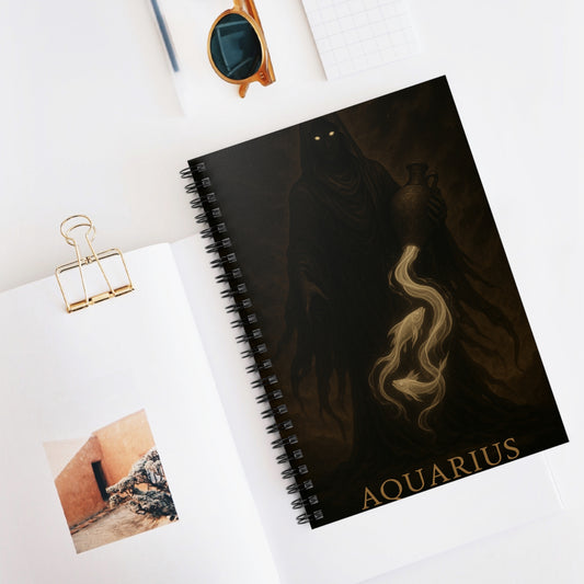 "libreta ♒ ACUARIO – El Visionario del Cielo y el Agua"