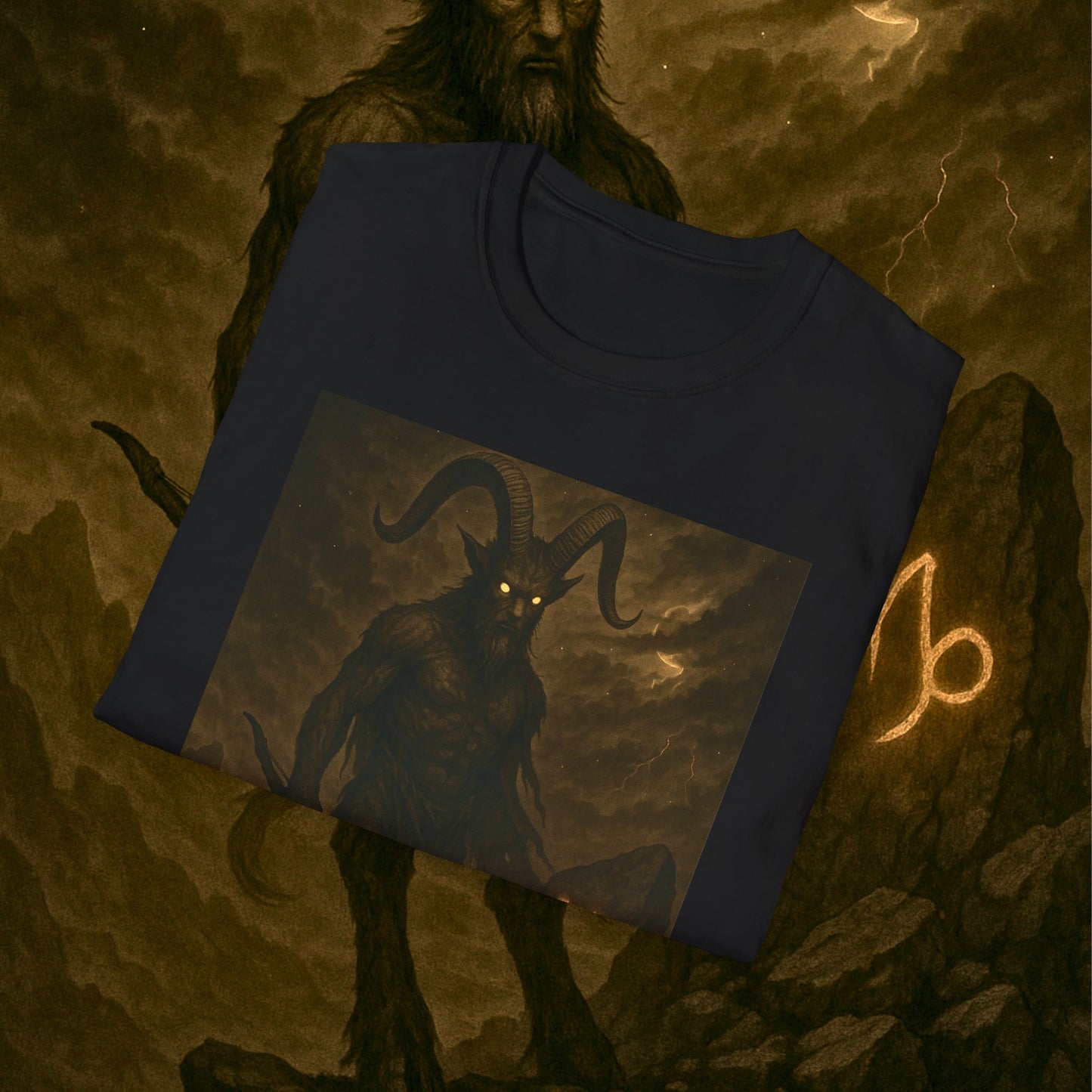 "Camiseta ♑ Capricornio – El Guardián de las Cumbres"