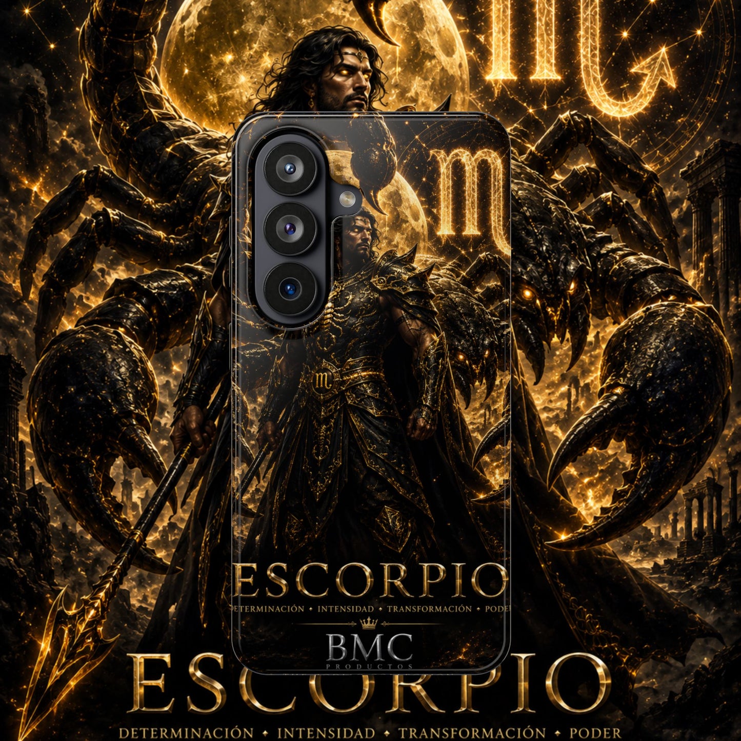 "Funda Magnética Reforzada ESCORPIO – El Vigilante de las Sombras"
