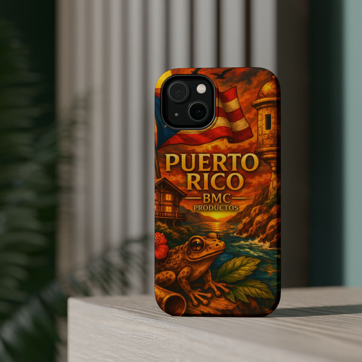 "Reinforced Magnetic Case Puerto Rico – Caribbean rhythm, soul, and color"