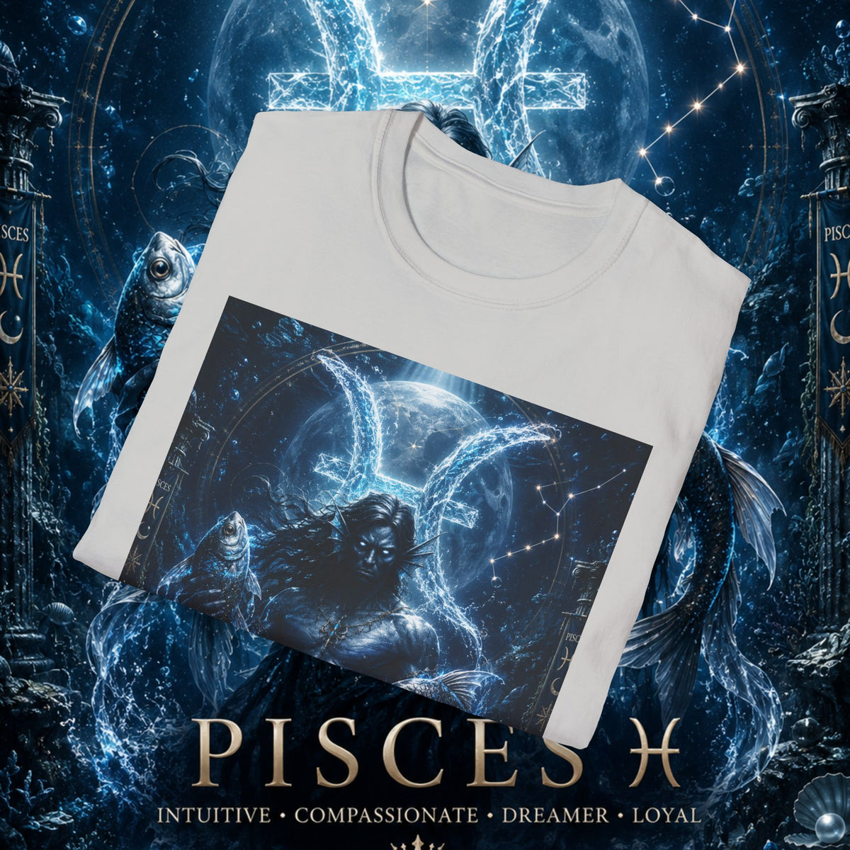 "Camiseta Piscis — El Guardián de las Profundidades"