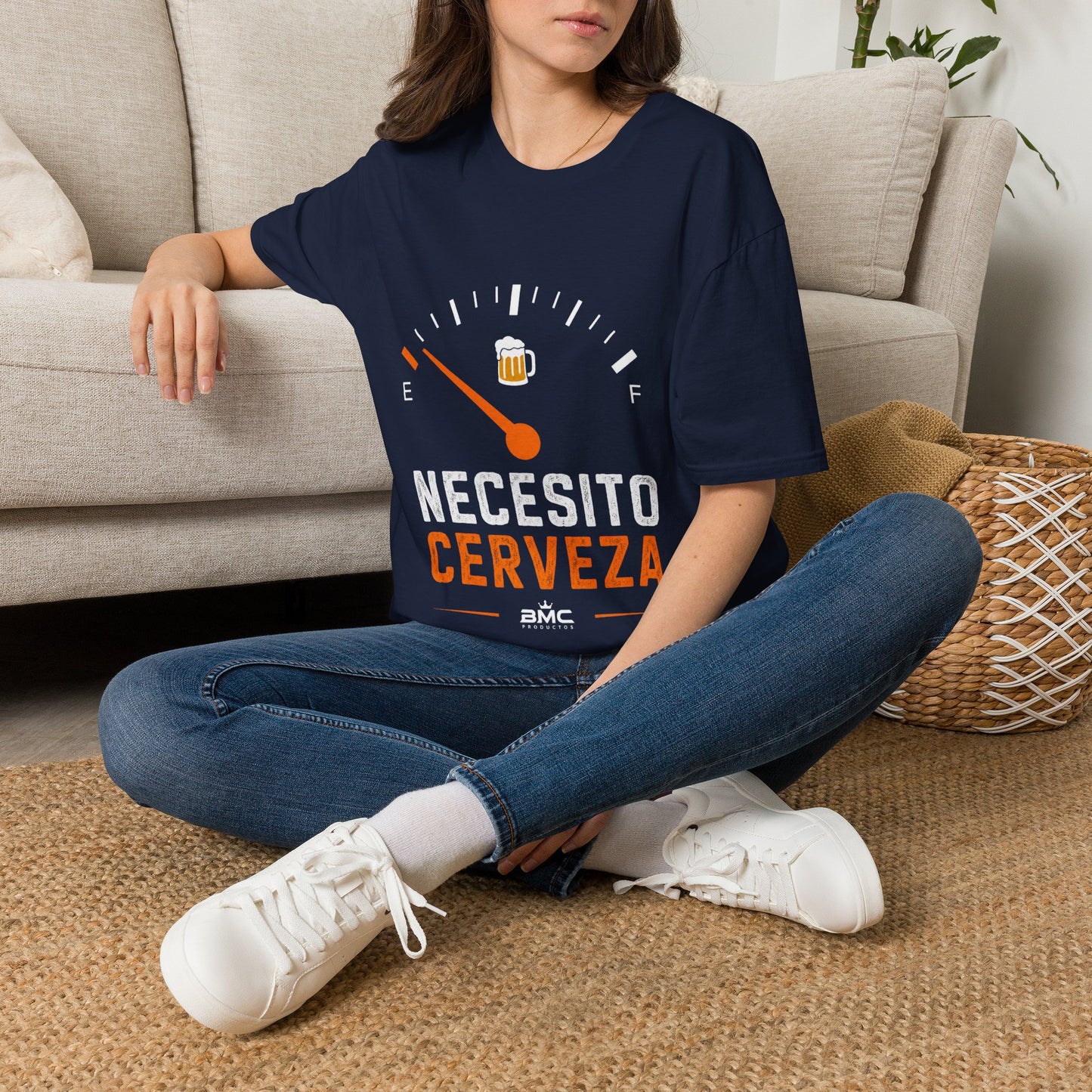 "Camiseta 🍺 Necesito Cerveza"