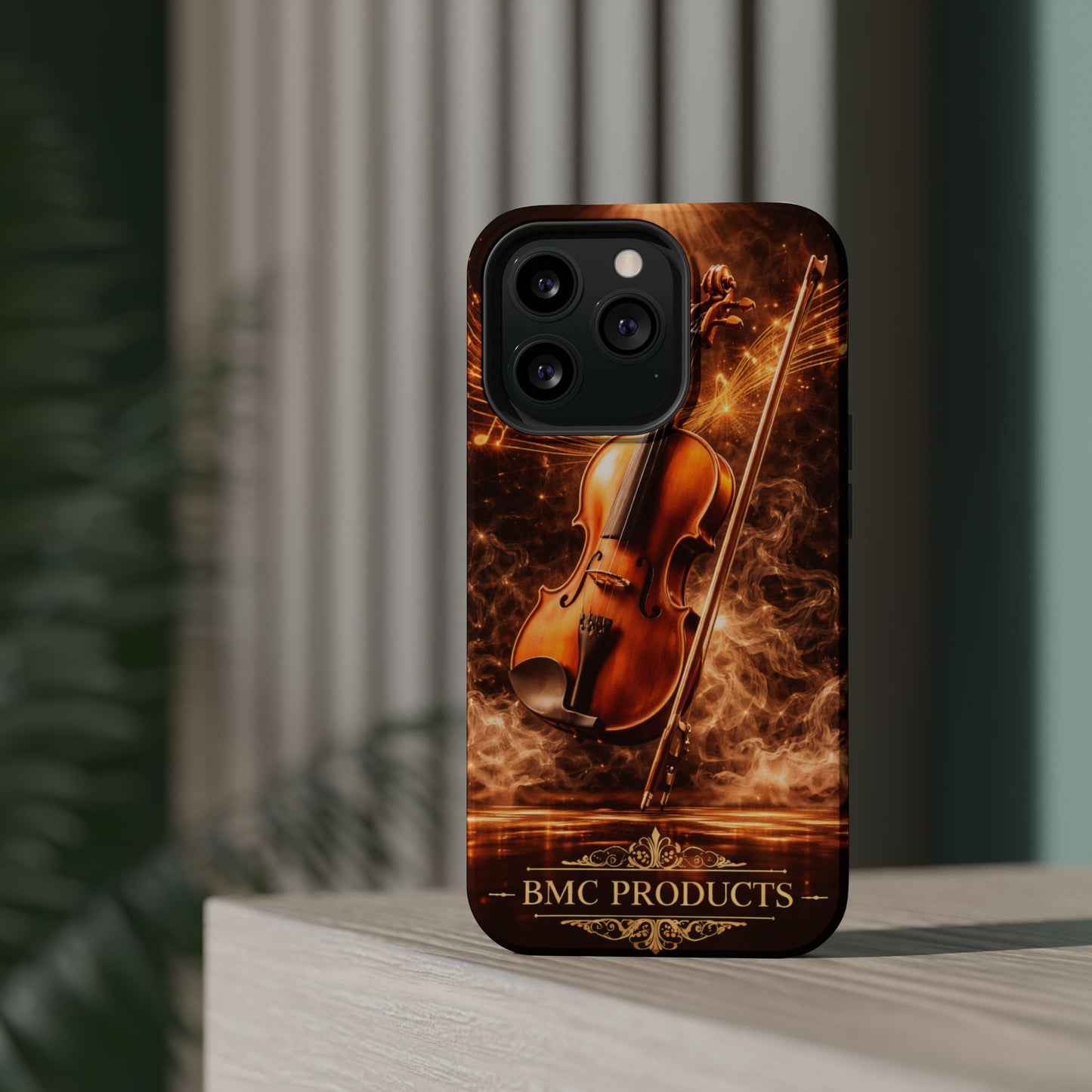 "Funda Magnética Reforzada Magnética Reforzada violin 🎻🔥 “Toca con el alma. Quema con cada nota.” 🔥🎻