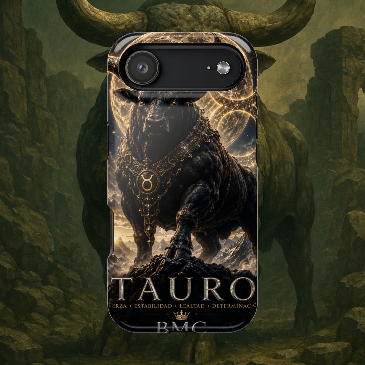 "Funda Magnética Reforzada♉ Tauro — Fuerza silenciosa de la tierra"