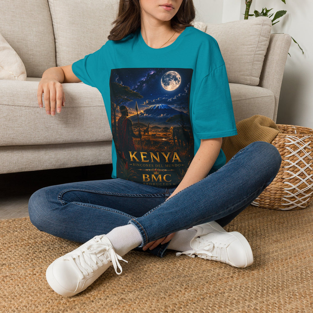 "Camiseta Kenia: Aventura Salvaje y Tierra de Horizontes Infinitos 🦁🌄🏕️"