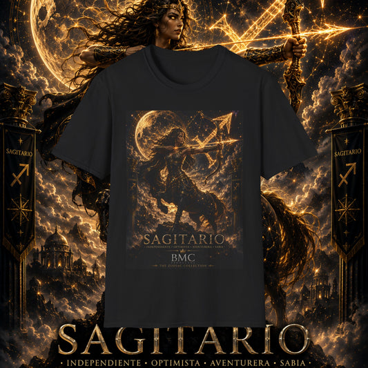 "Camiseta Sagitario M – La Cazadora del Horizonte"