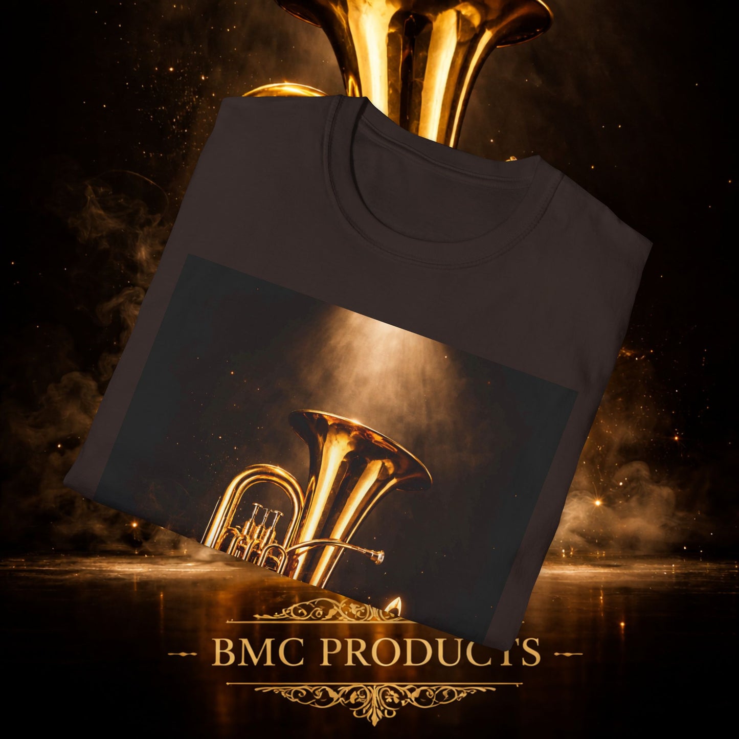 "Camiseta Tuba 🎺🔥 Cuando el alma suena, todo arde.”
