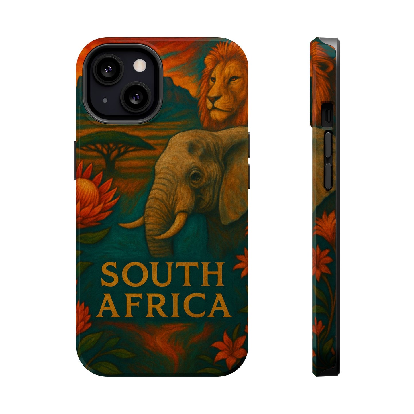 "Funda Magnética Reforzada Magnética Reforzada Sudáfrica 🌍 – Un mundo de aventuras y diversidad"