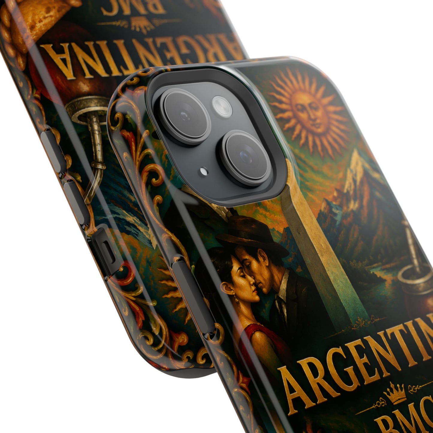 "Funda Magnética Reforzada Argentina: Pasión, Tradición y Tierra de Sueños🔥🏞️"