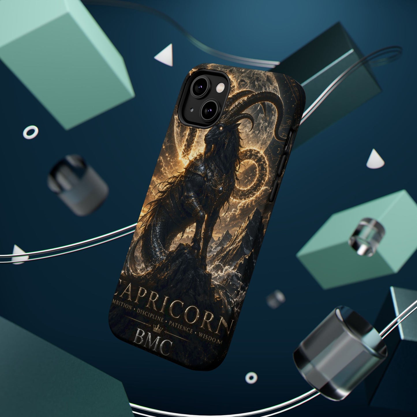 "Funda Magnética Reforzada♑ Capricornio – El Guardián de las Cumbres"