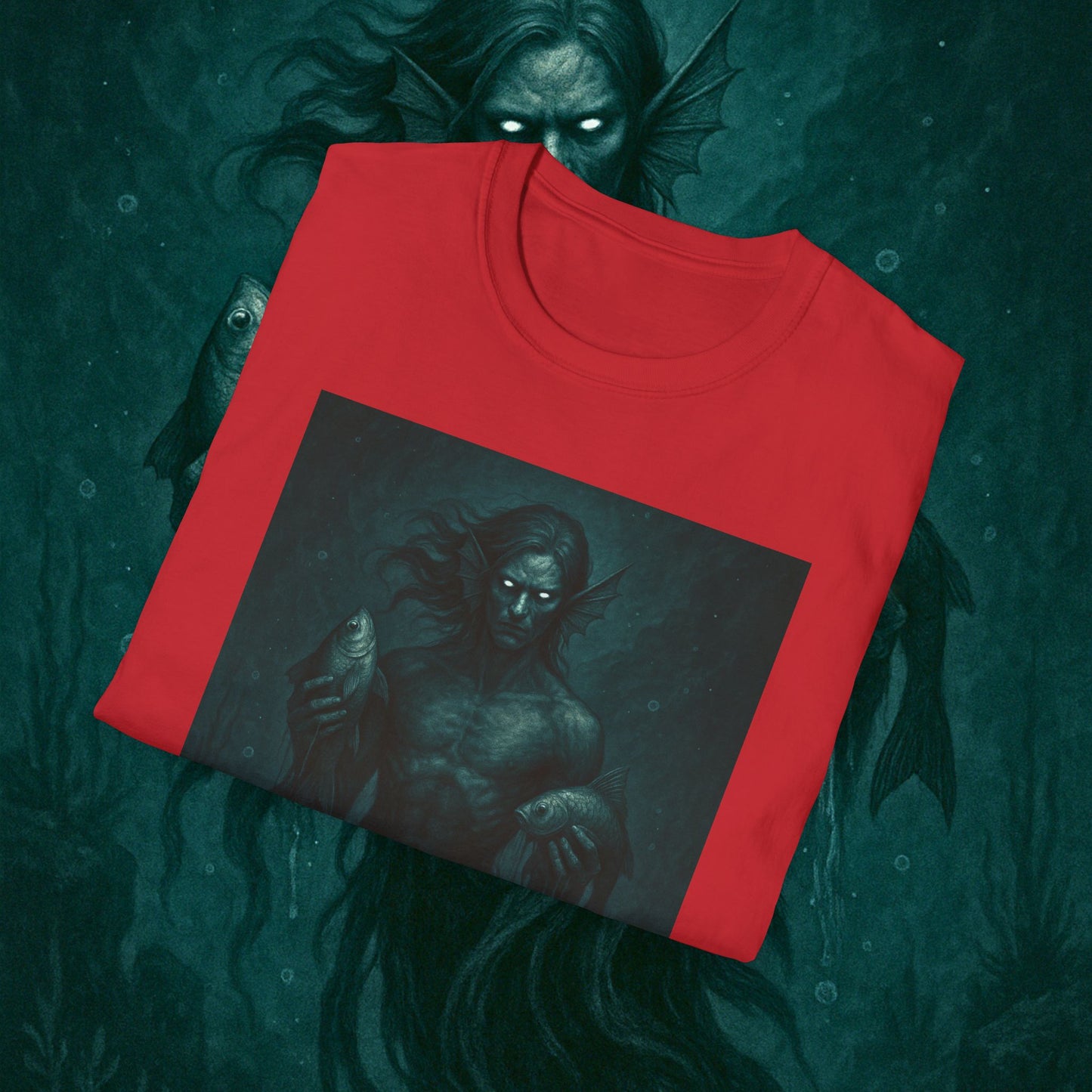 "Camiseta Piscis — El Guardián de las Profundidades"